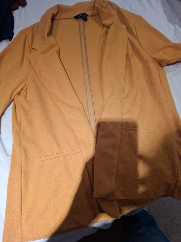 New Look New look mustard blazer