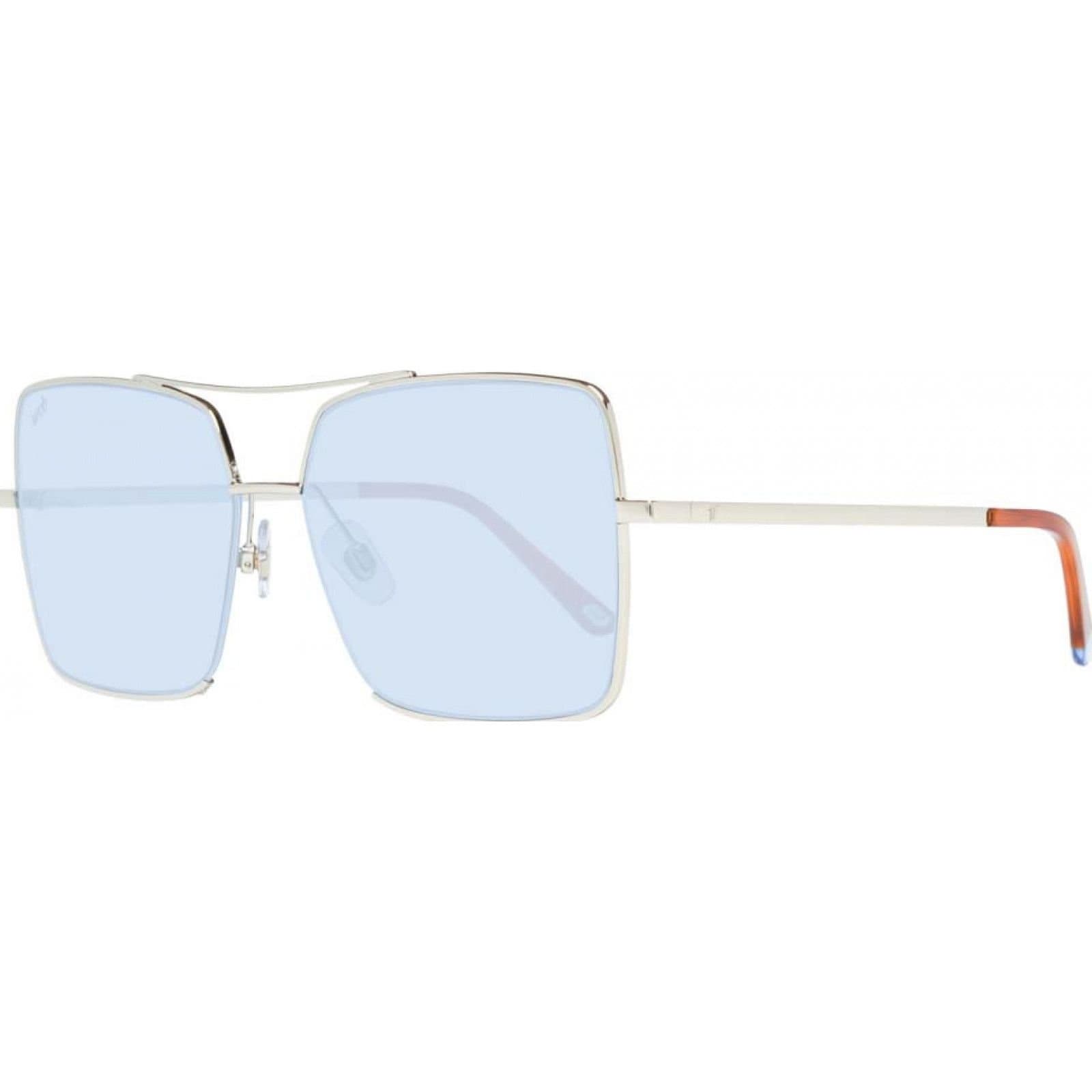 Web Eyewear Web Eyewear Blue Square Frame Sunglasses