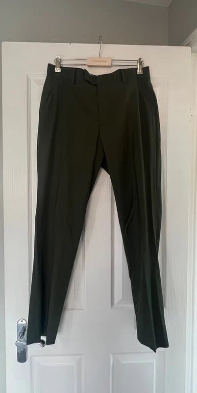 ASOS ASOS Men’s Olive Green Suit Trousers