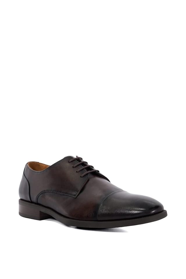 Dune London Dune London Men's 'Suffix' Leather Derbies in Brown - 2