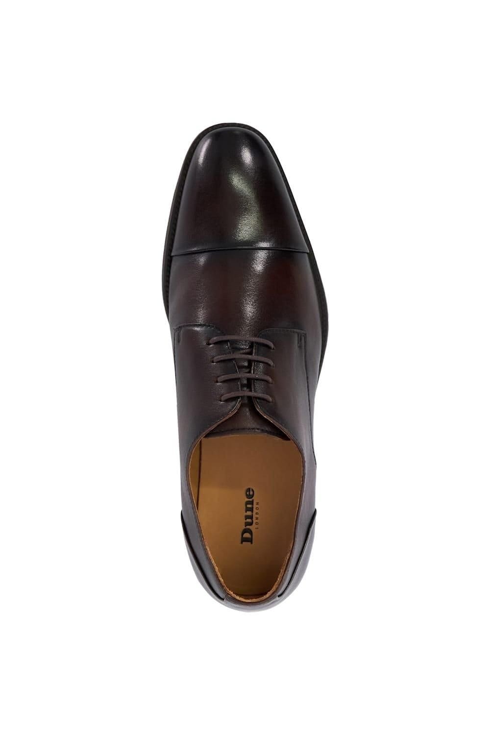 Dune London Dune London Men's 'Suffix' Leather Derbies in Brown - 4