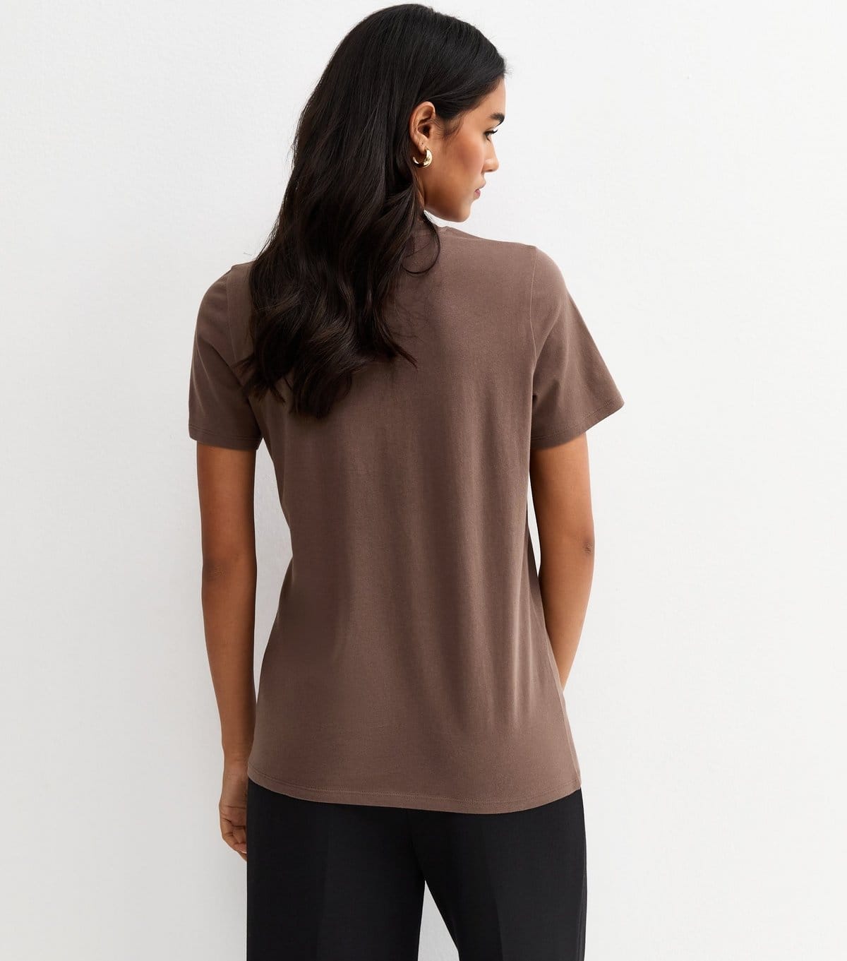 New Look Women's Brown Animal Heart Print T-Shirt New Look - 4