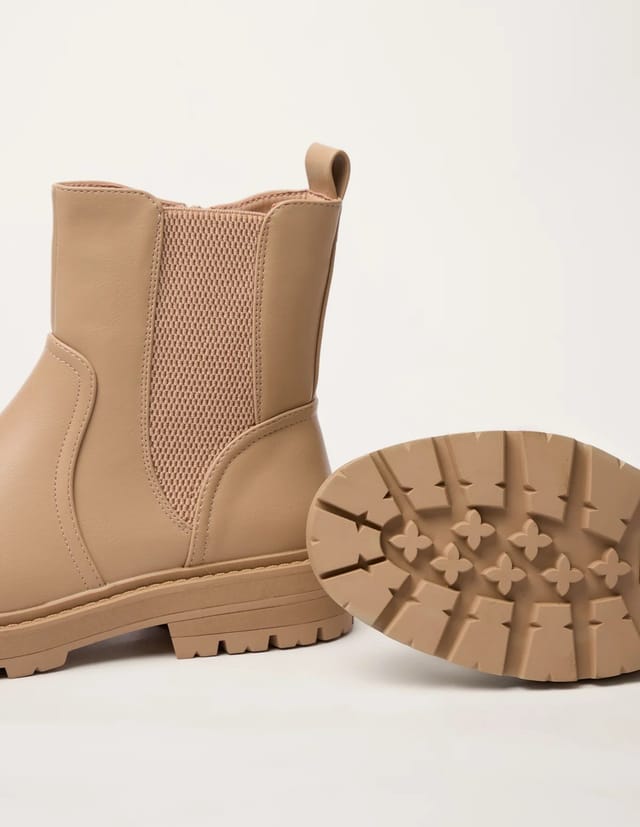Blue Vanilla Elasticated Side Ankle Boots - 3