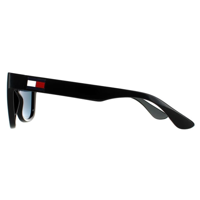 Tommy Hilfiger Tommy Hilfiger Men's Square Black Red Mirror Sunglasses - 3