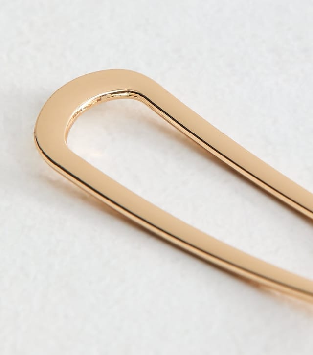 New Look Gold Metal Hair Pin New Look - 3