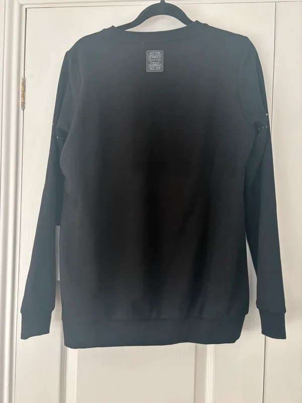 Never Fully Dressed Never fully dressed studded sweatshirt