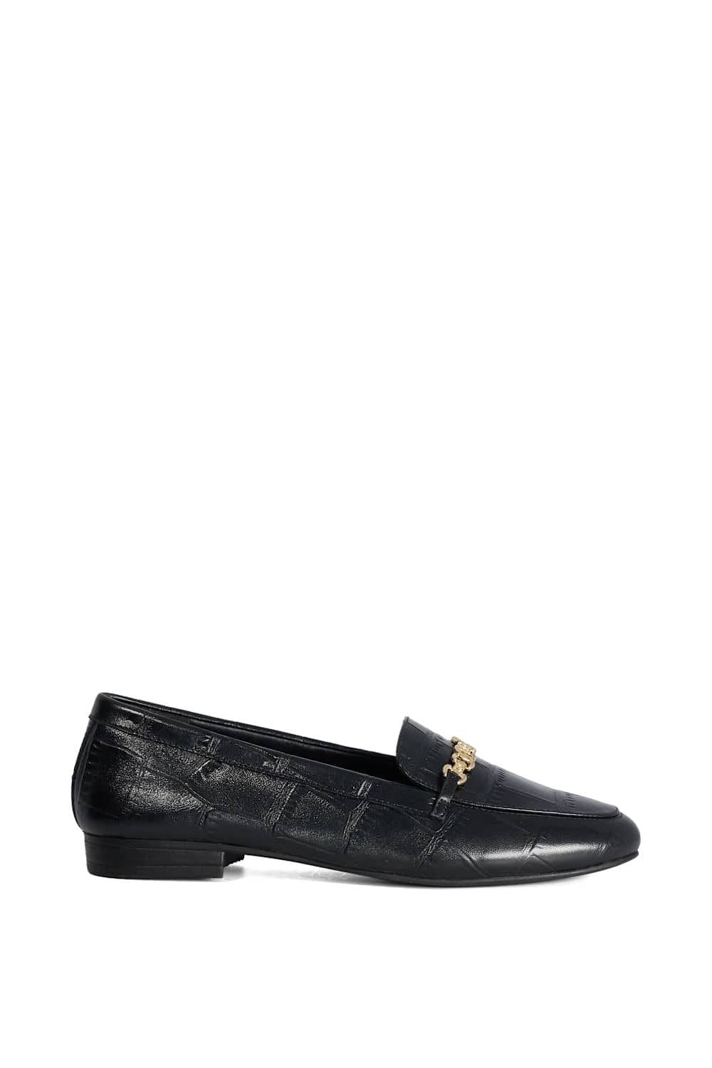 Dune London Dune London Women's 'Gearing' Leather Loafers in Black