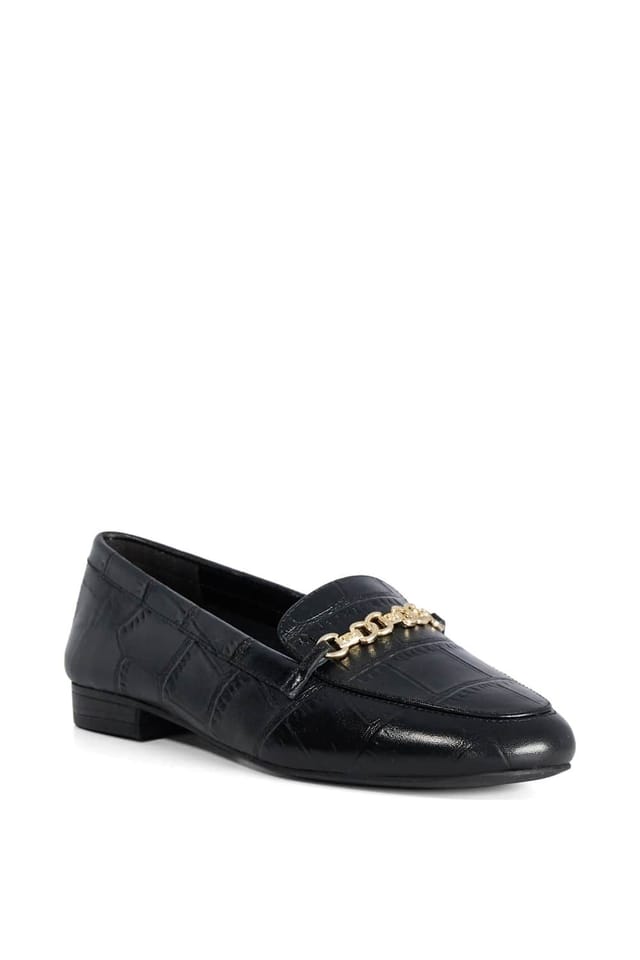 Dune London Dune London Women's 'Gearing' Leather Loafers in Black - 2