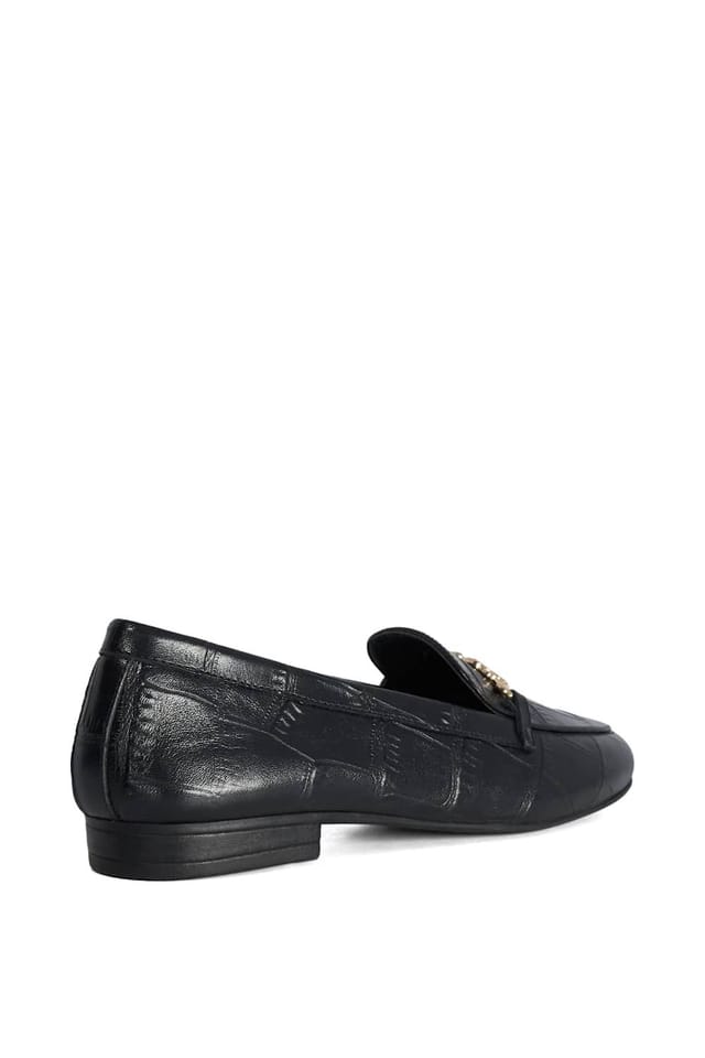 Dune London Dune London Women's 'Gearing' Leather Loafers in Black - 3