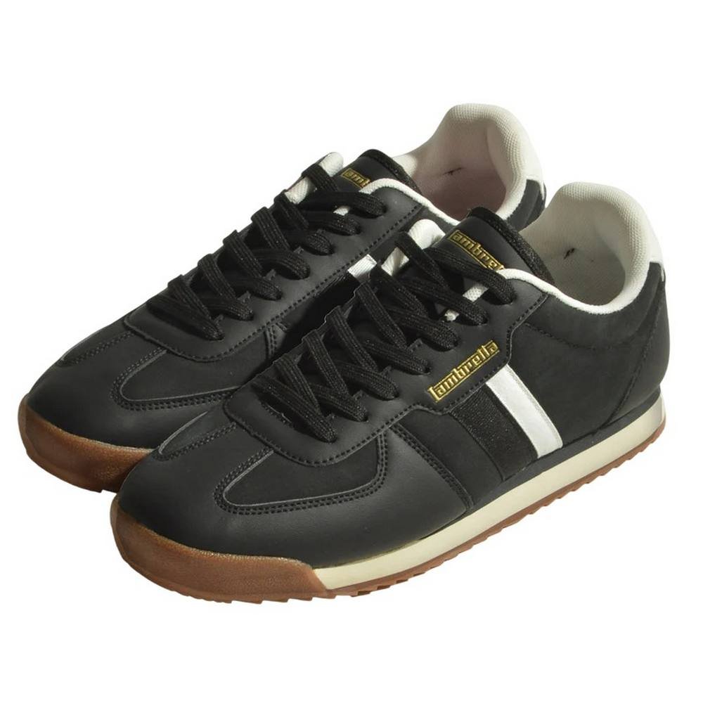 Lambretta Lambretta Men's Diego Trainers in Black - 2