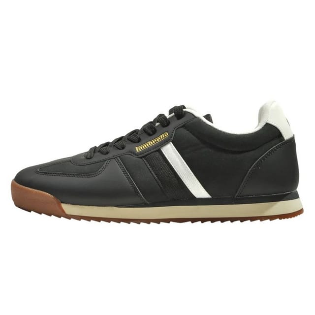 Lambretta Lambretta Men's Diego Trainers in Black - 3