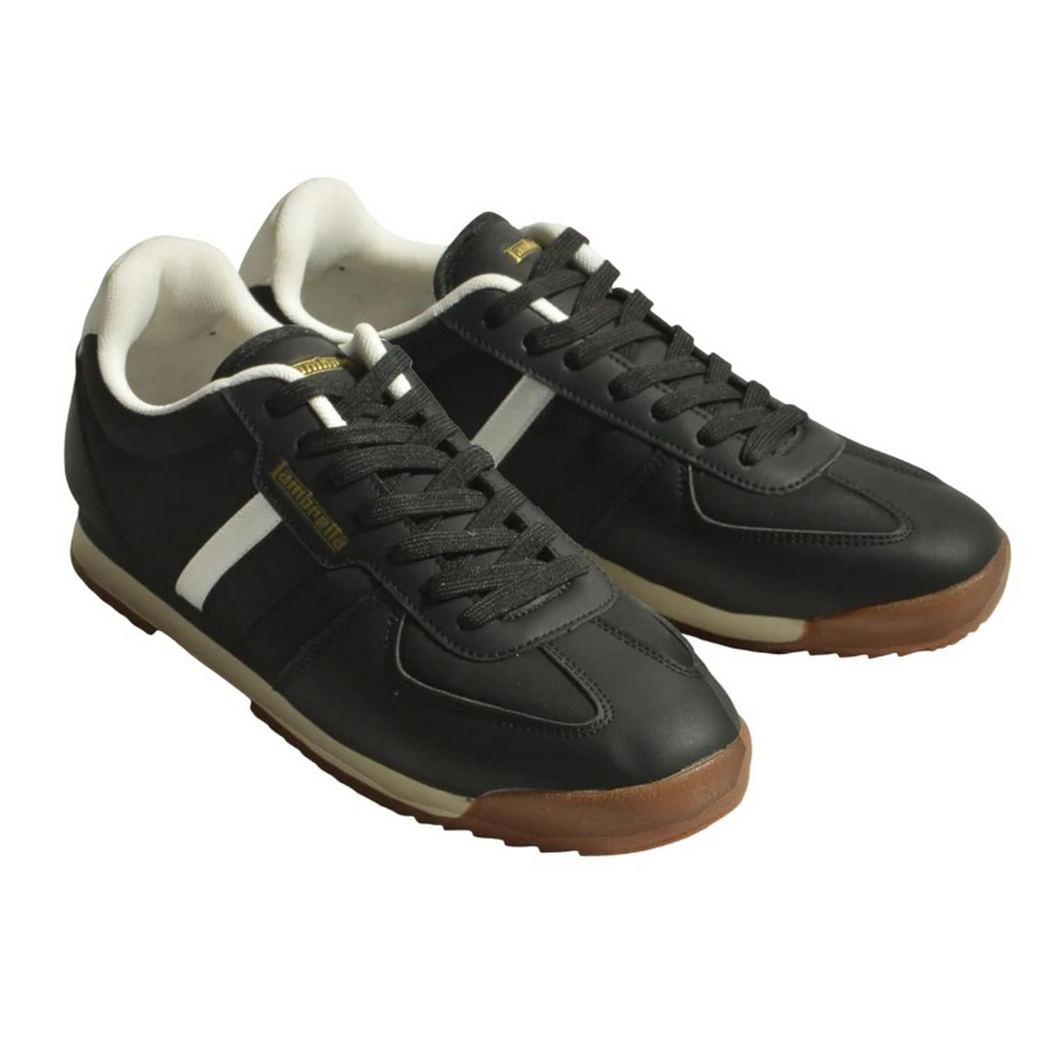 Lambretta Lambretta Men's Diego Trainers in Black - 4