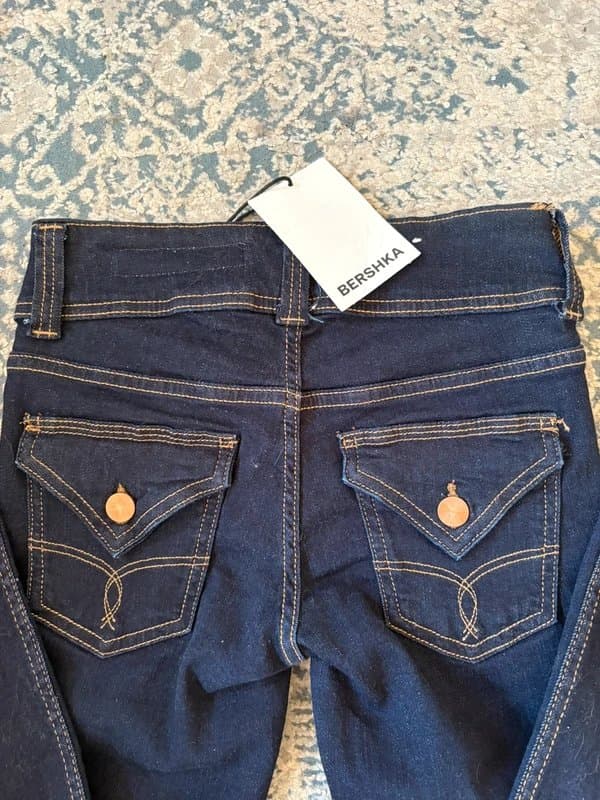 Bershka Bershka Y2K vibed low rise jeans