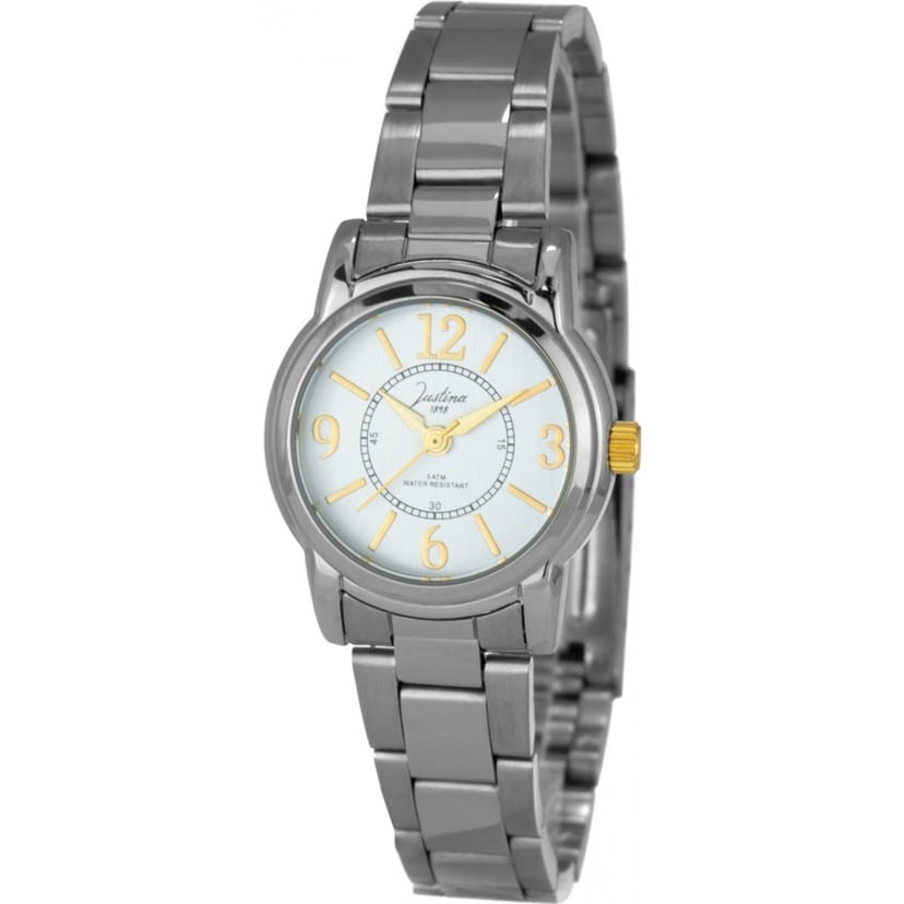 Justina Justina Women's JPW51 26mm Quartz Watch in Silver - 1
