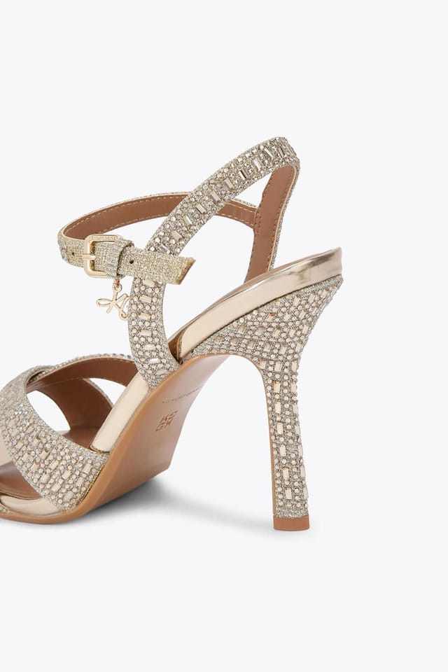 KG Kurt Geiger KG Kurt Geiger Women's 'Soraya Bling' Heels in Gold - 3