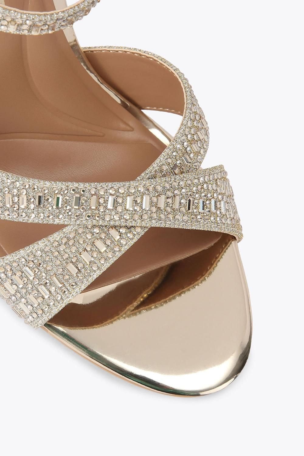 KG Kurt Geiger KG Kurt Geiger Women's 'Soraya Bling' Heels in Gold - 4
