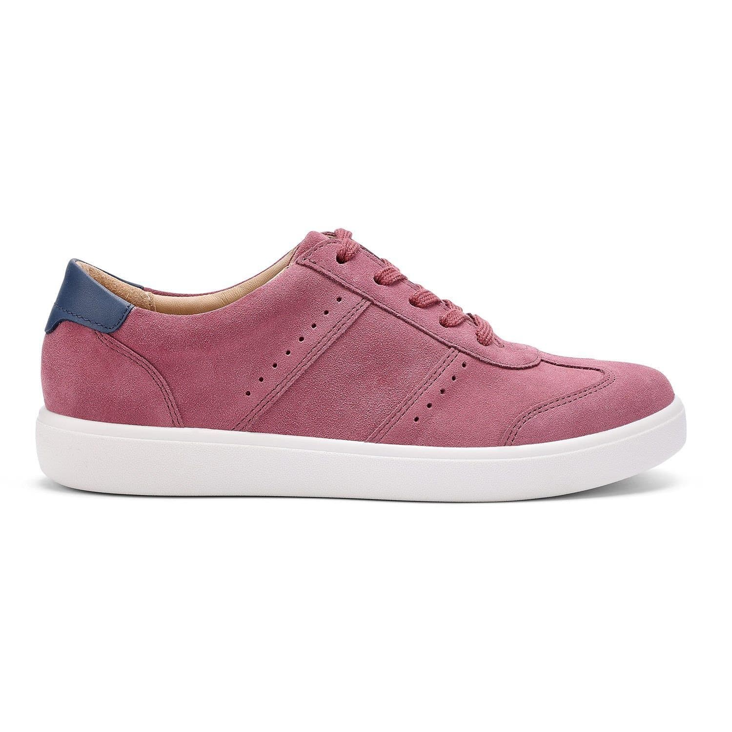 Hotter Hotter Women's Wide Fit 'Maeve' Trainers in Dusty Pink