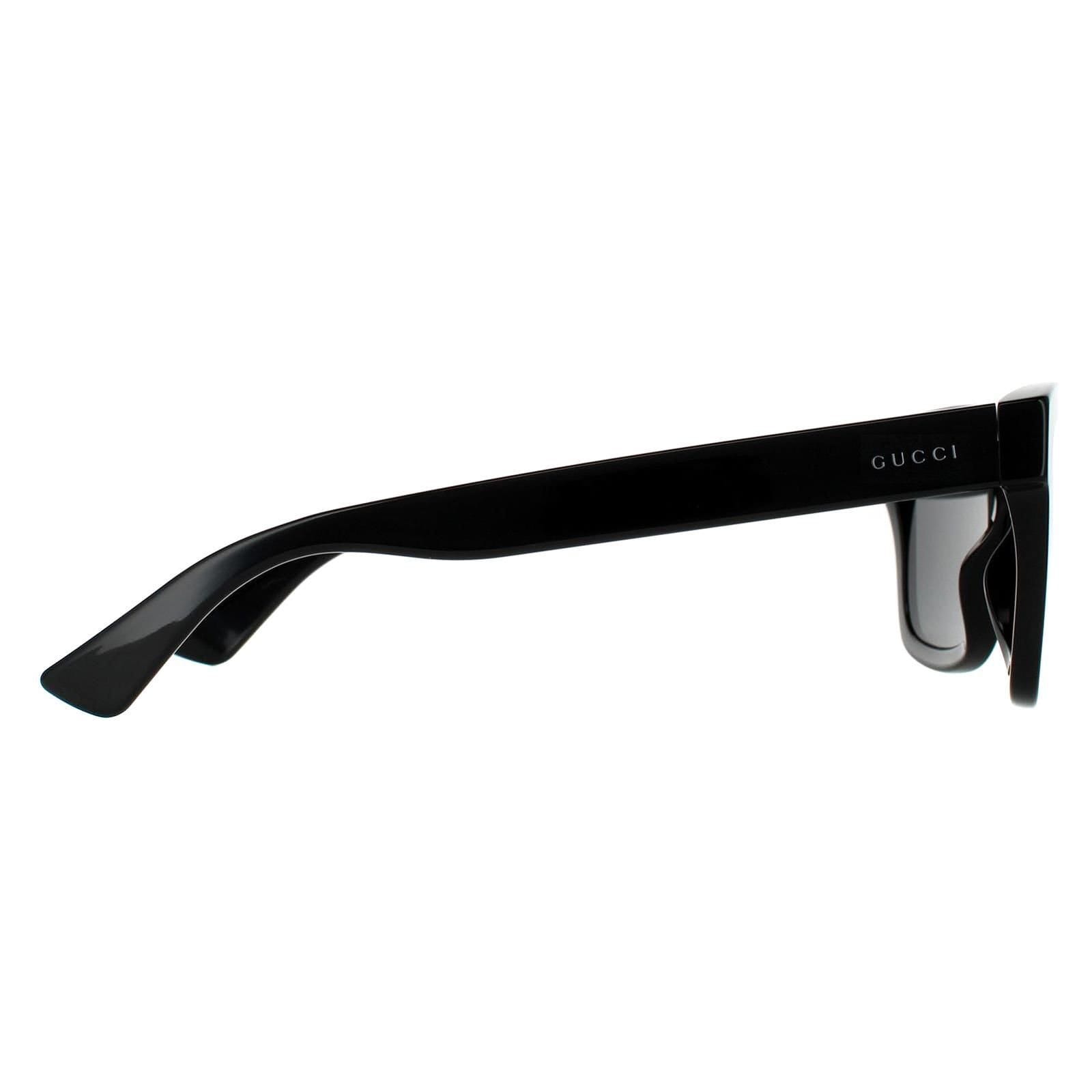 Gucci Gucci Women's Square Black Black Sunglasses - 4