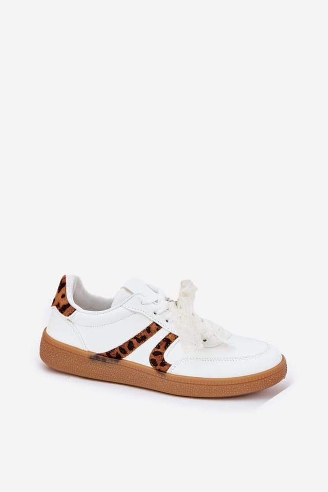 Love Lace Love Lace Women's Stylish Low Profile Sneakers with Removable Foam Insole in White - 2