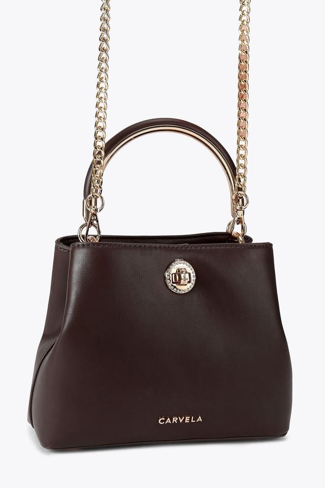 Carvela Carvela Women's 'Jackpot Top Handle' Bag in Brown - 2