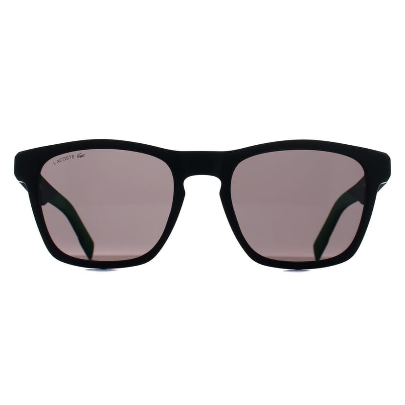 Lacoste Lacoste Men's Rectangle Matte Black Grey L6018S - 1