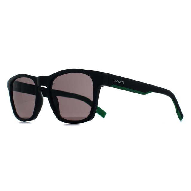 Lacoste Lacoste Men's Rectangle Matte Black Grey L6018S - 2