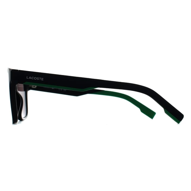 Lacoste Lacoste Men's Rectangle Matte Black Grey L6018S - 3