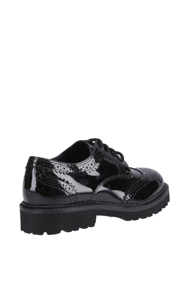 Hush Puppies Hush Puppies Women's Gabi Lace Up Patent Senior in Black - 2