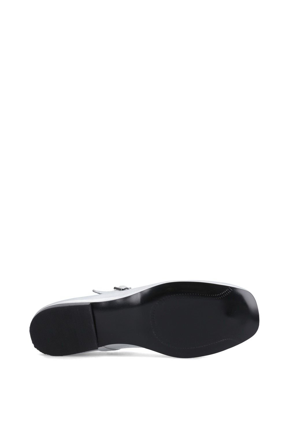 Hush Puppies Hush Puppies Women's Pasha Leather Ballerina in Silver - 3