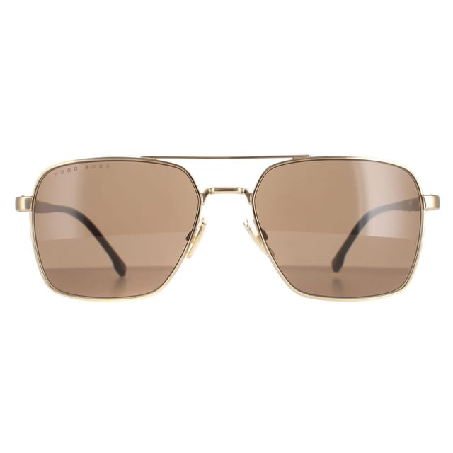 Hugo Boss Hugo Boss Men's Aviator Rose Gold Brown 1045/S/IT - 2
