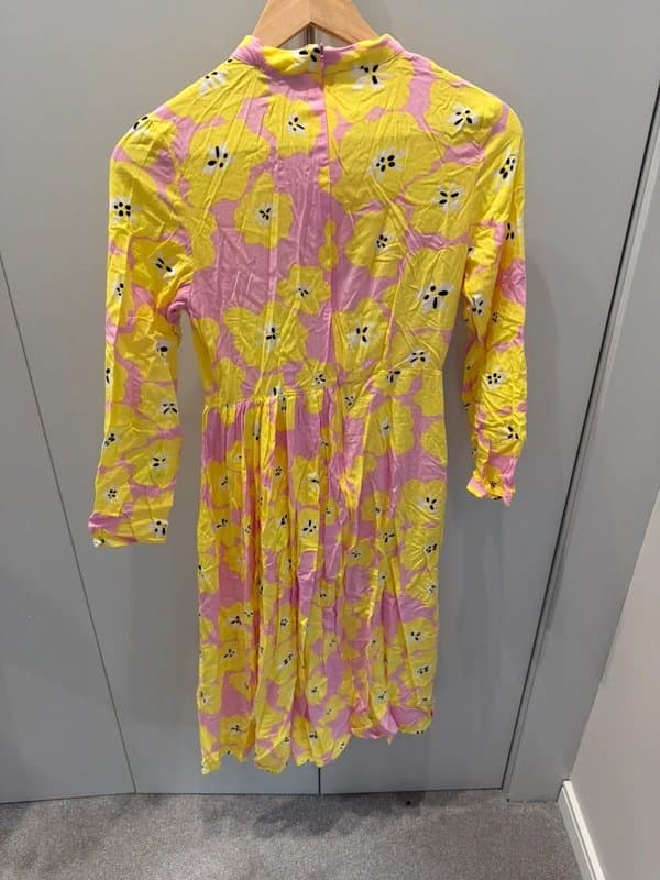 Never Fully Dressed Never Fully Dressed Pink & Yellow Floral Dress