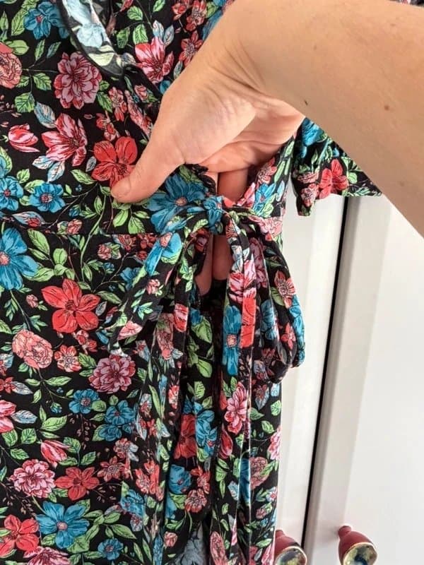 Topshop Topshop wrap dress