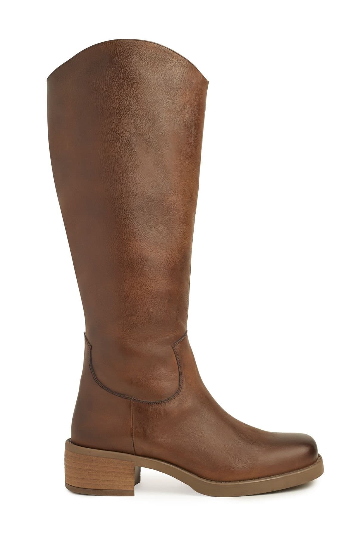 Celtic & Co Celtic & Co Women's Knee High Leather Boot in Brown