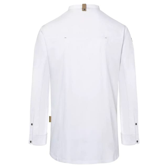 Karlowsky Karlowsky Men's Green-Generation Chef Jacket in White - 2