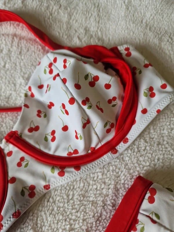 Oh Polly Cherry bikini 2 pieces set