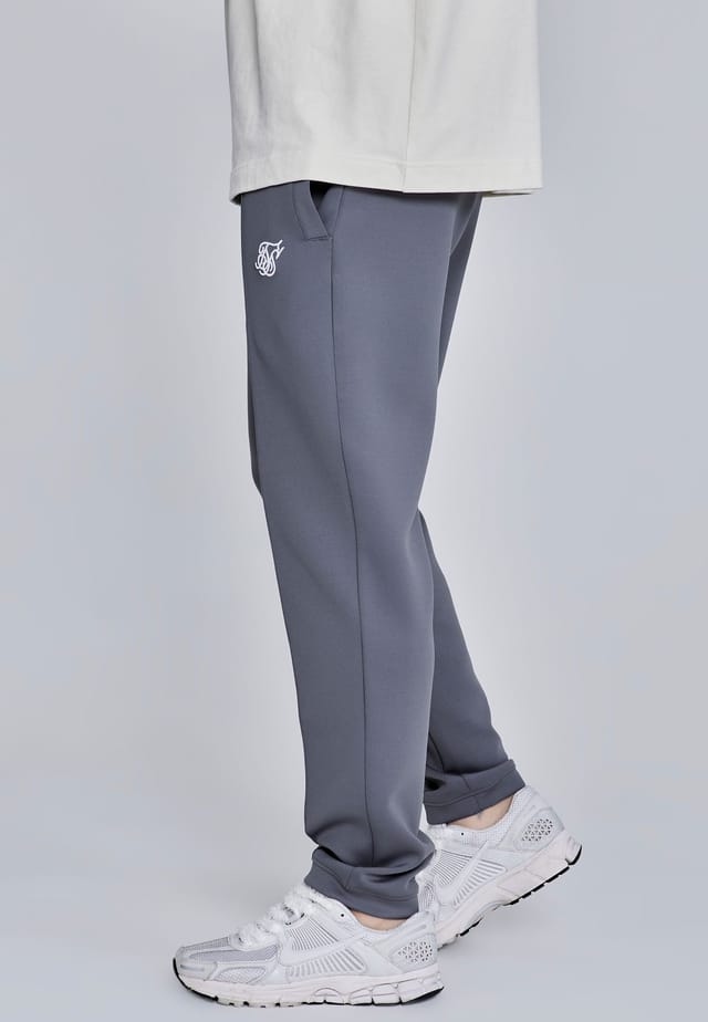 SikSilk SikSilk Men's Essentials Pleated Pants in Grey - 2