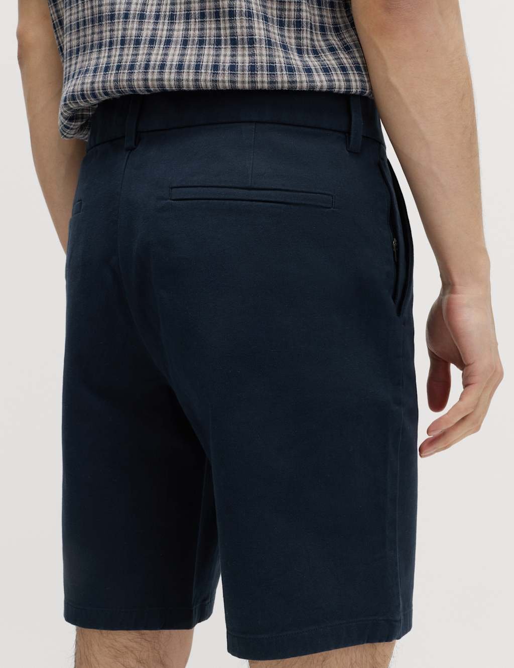 Marks & Spencer M&S Ultimate Stretch Chino Shorts Navy - 2