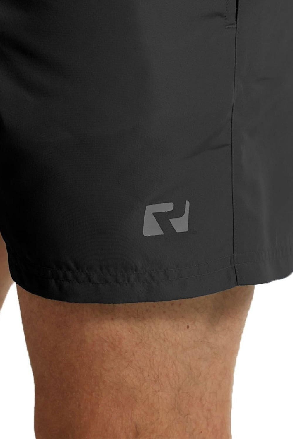 RIPT Essentials RIPT Essentials Men's Plain Swim Shorts in Black - 4