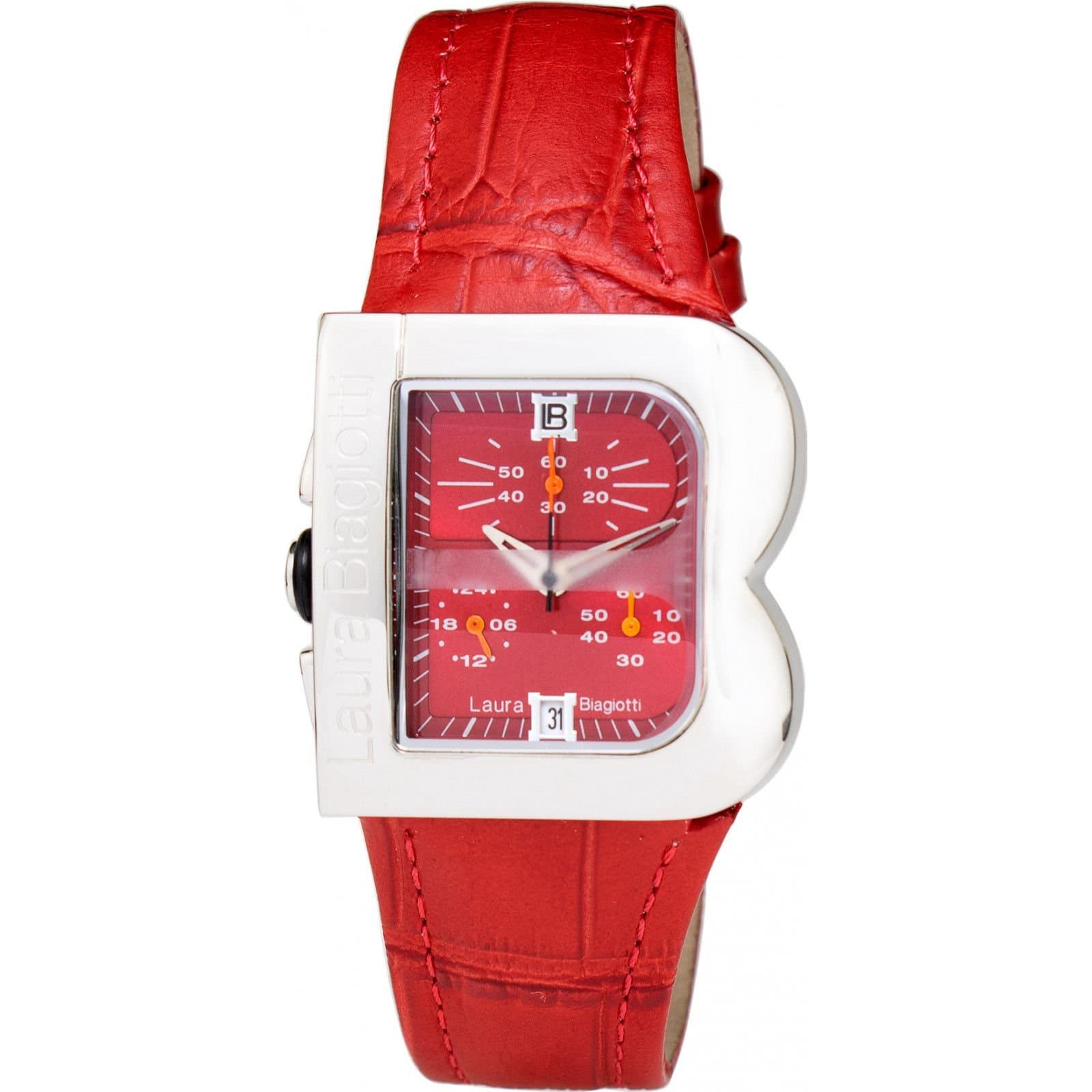 Laura Biagiotti Laura Biagiotti Women's LB0002L-05 33mm Quartz Watch in Red