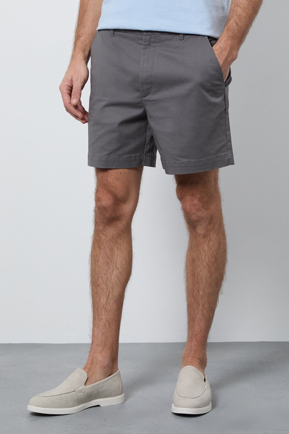 Maine Maine Men's Grey Premium Skipper Shorts
