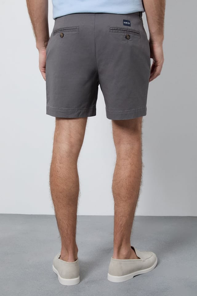 Maine Maine Men's Grey Premium Skipper Shorts - 3