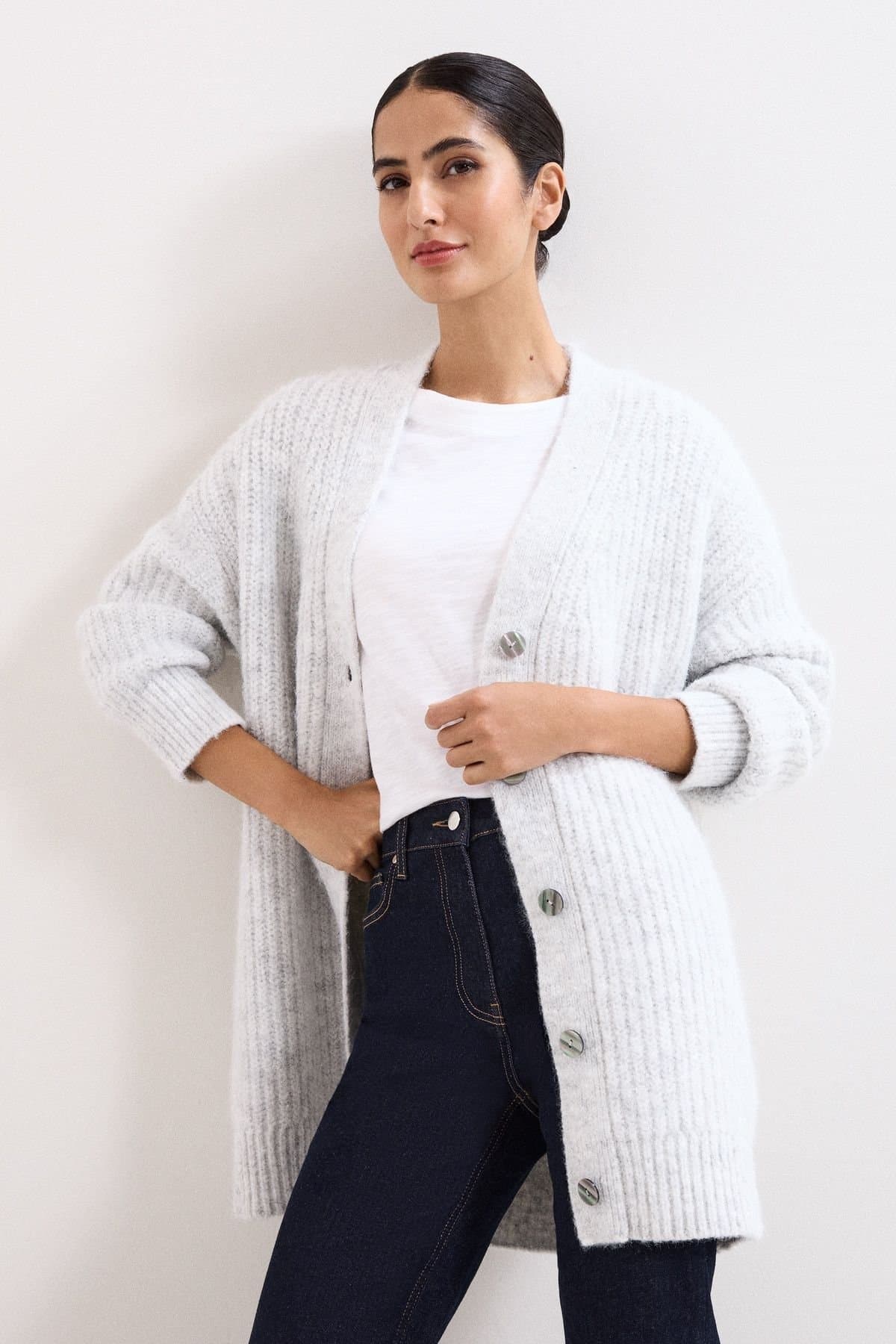 Phase Eight Phase Eight Women's Marianne Cardigan in Pale Grey