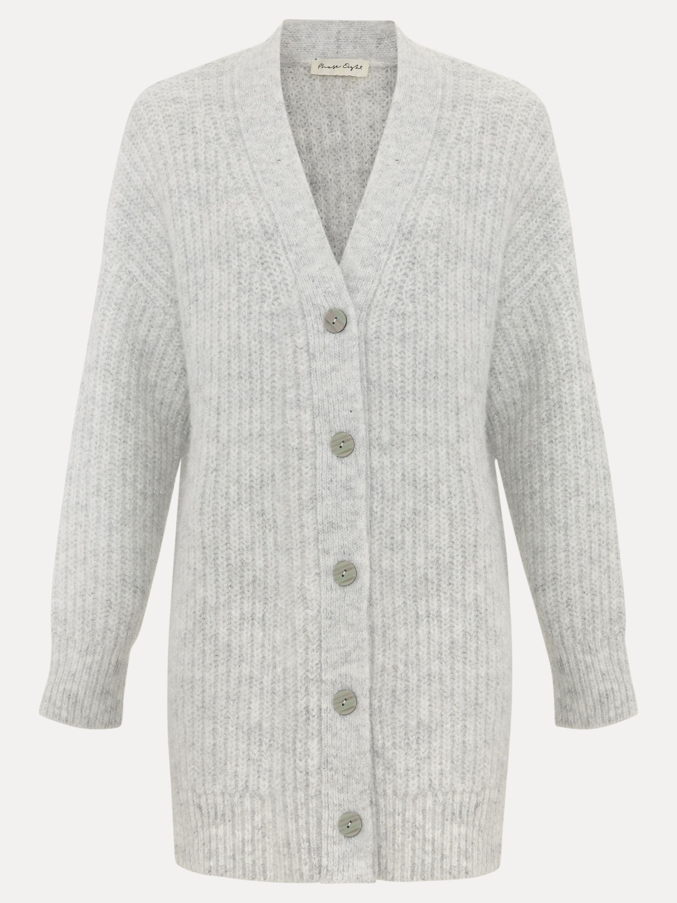 Phase Eight Phase Eight Women's Marianne Cardigan in Pale Grey - 2