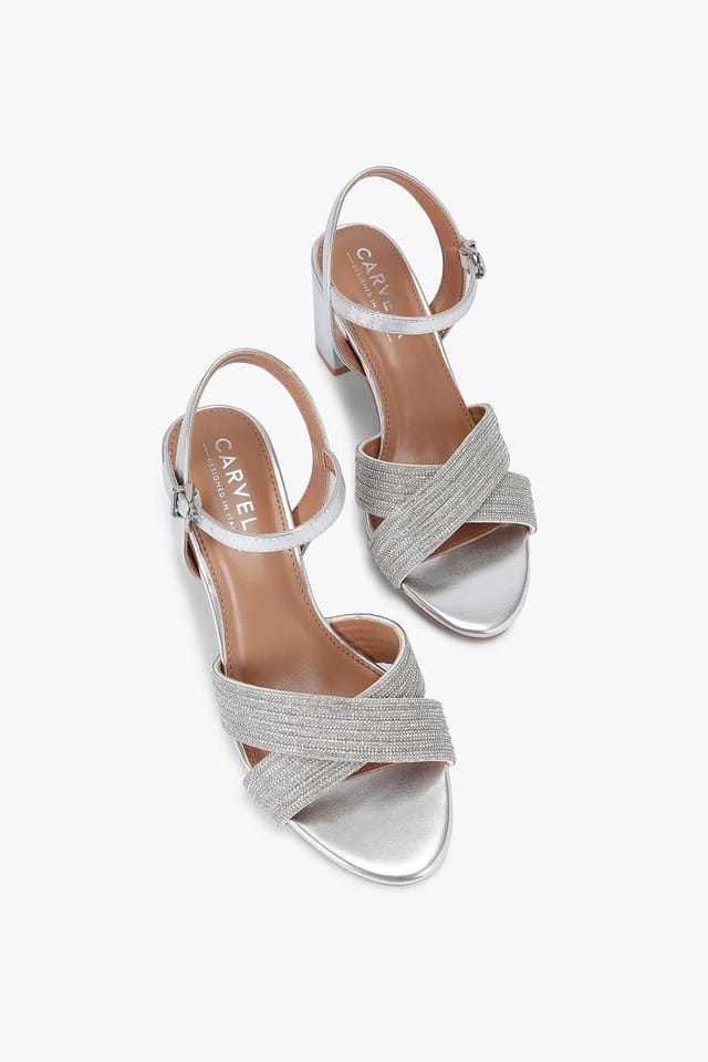 Carvela Carvela Women's 'Divine Block' Heels in Silver - 2