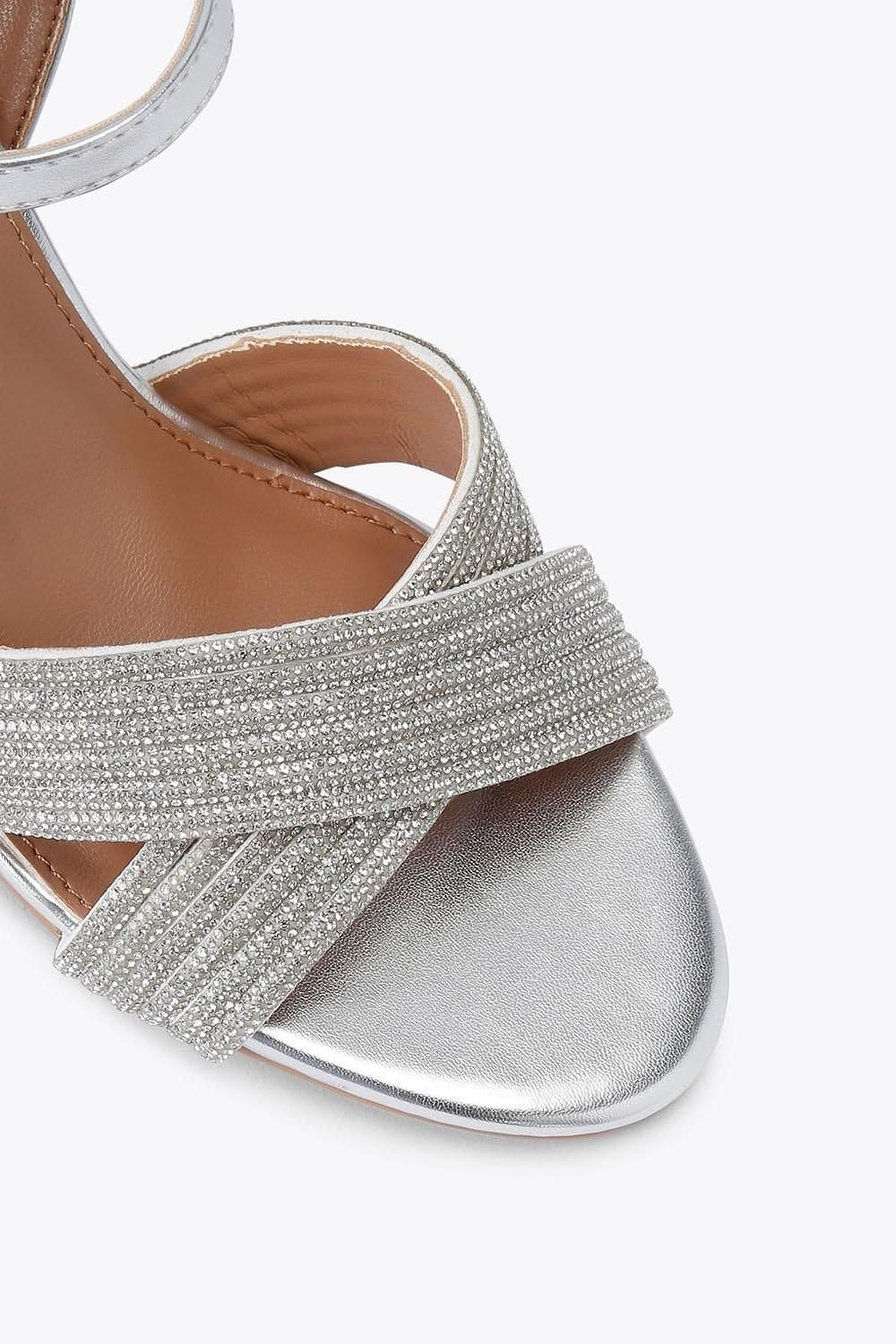 Carvela Carvela Women's 'Divine Block' Heels in Silver - 4