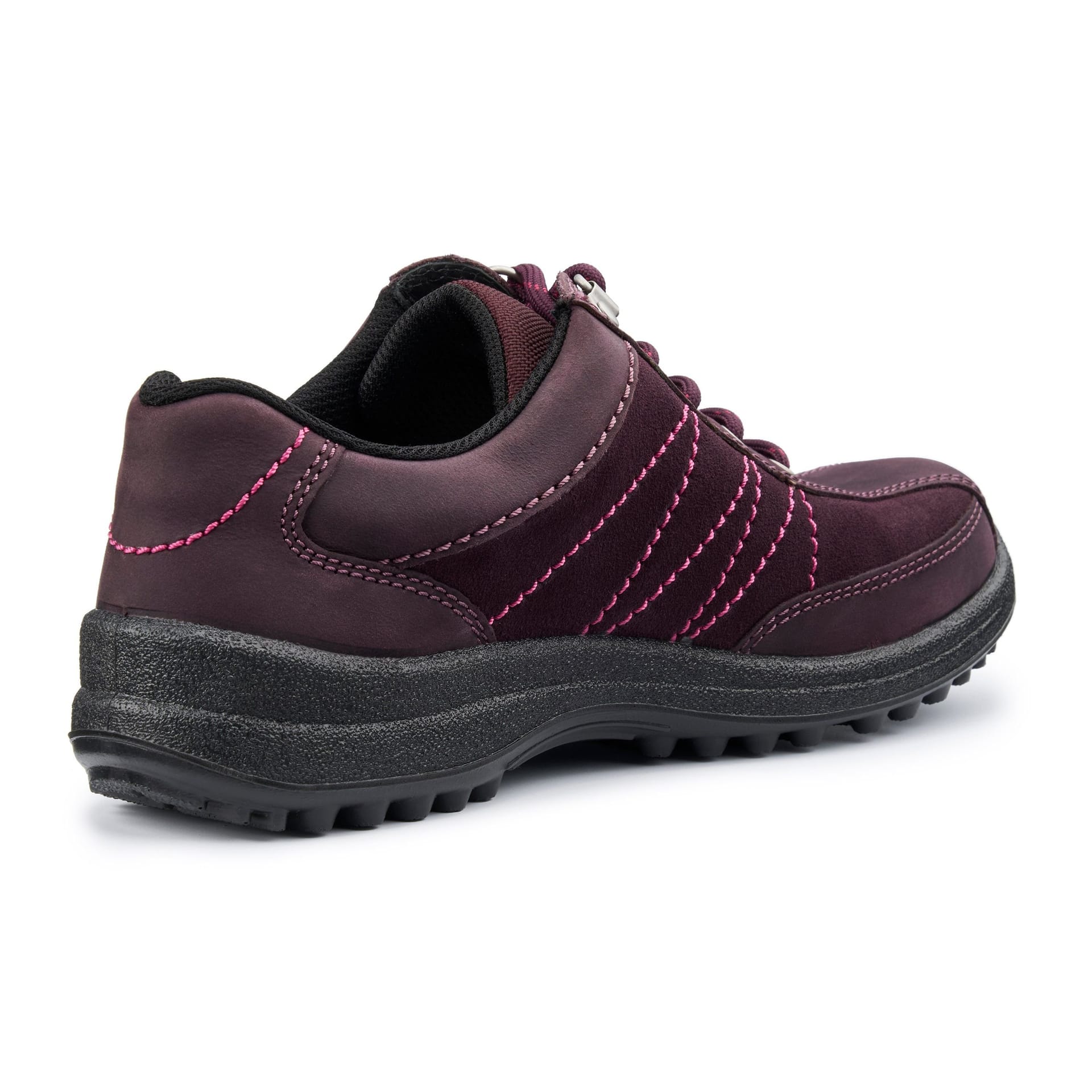 Hotter Hotter Women's Extra Wide 'Mist' Gore-Tex® Shoes in Wine - 4