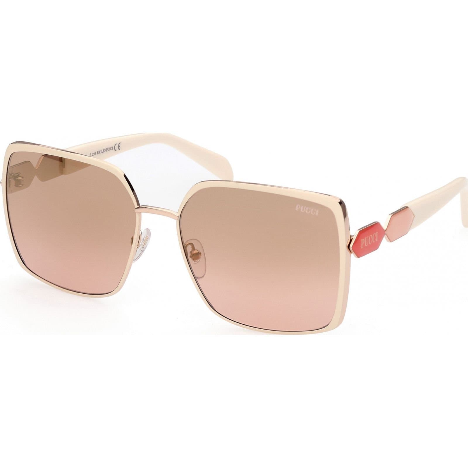 Pucci Pucci Women's EP0169-6024G Sunglasses in Brown