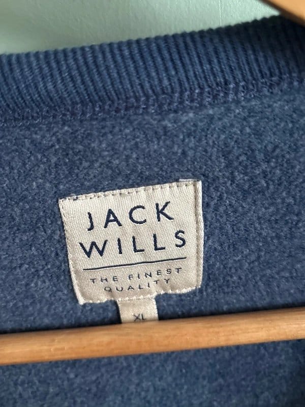 Jack Wills Navy Blue Crew Neck Sweatshirt