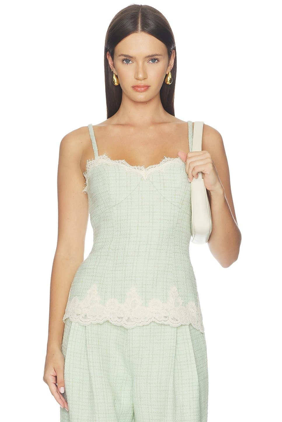 revolve Revolve Gabby Top In Mint Ivory