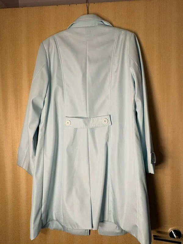 Harvey & Jones Pale aqua coat - 1